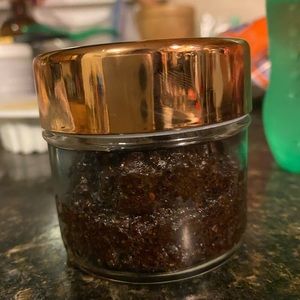 handmade coffee face scrub!